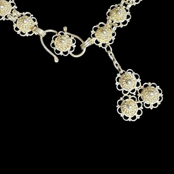 Cuttacki Tarkasi in Orissa Filigree Bracelet 7 inches - Picture 12 of 16